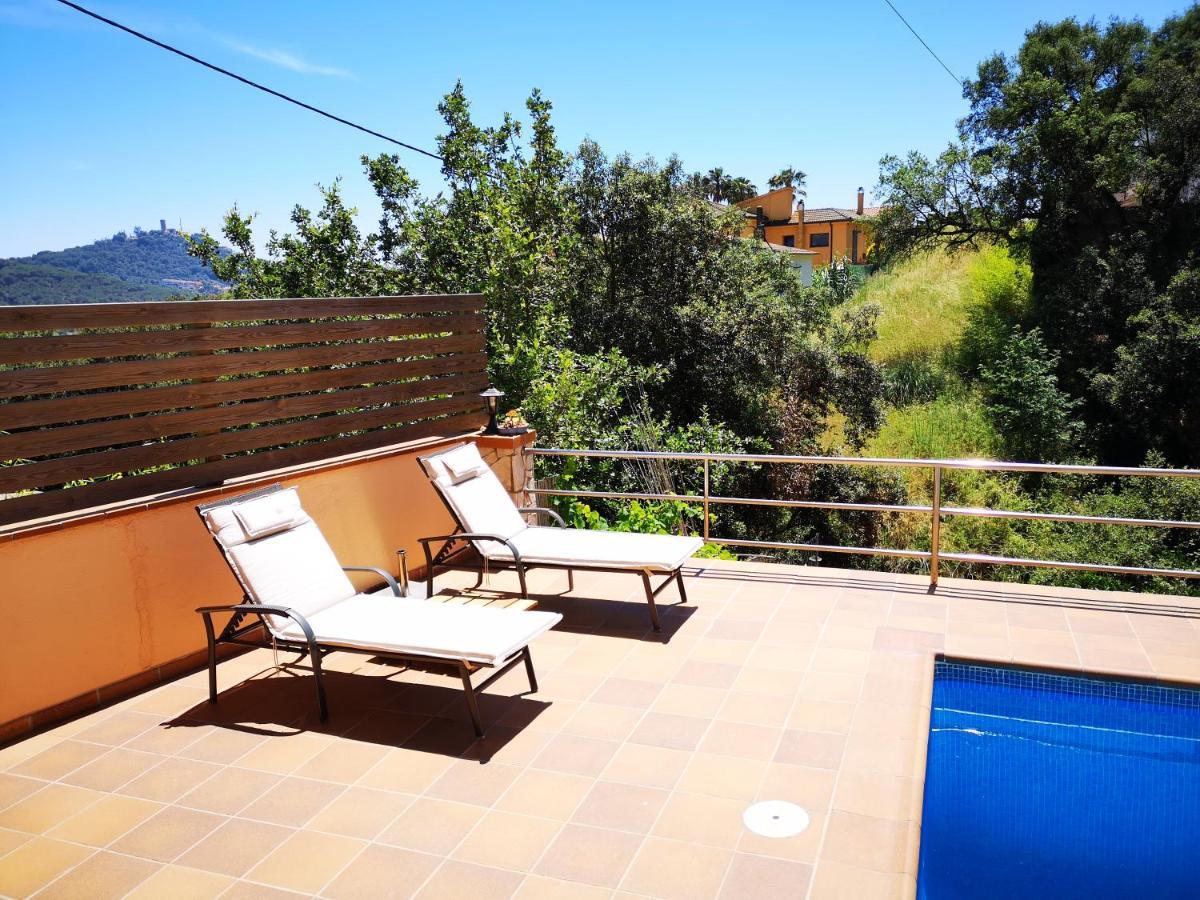 Вилла Casita Con Piscina Y Barbacoa Privada Бланес Экстерьер фото